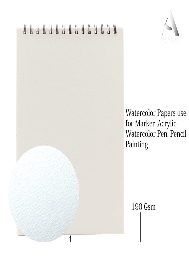 ArtRight Artists Watercolour Paper A4 Size, 200 GSM 75% Cotton Cold Pressed (16 Sheets + 4 Free Sheets), for Watercolor, Acrylic and Mixed Mediums. - Image 5